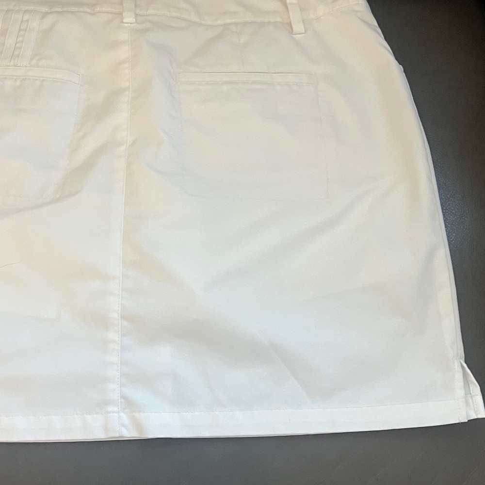 Adidas Women's White Clima Cool skort - Classic Clean Look size 8 - Picture 11 of 14